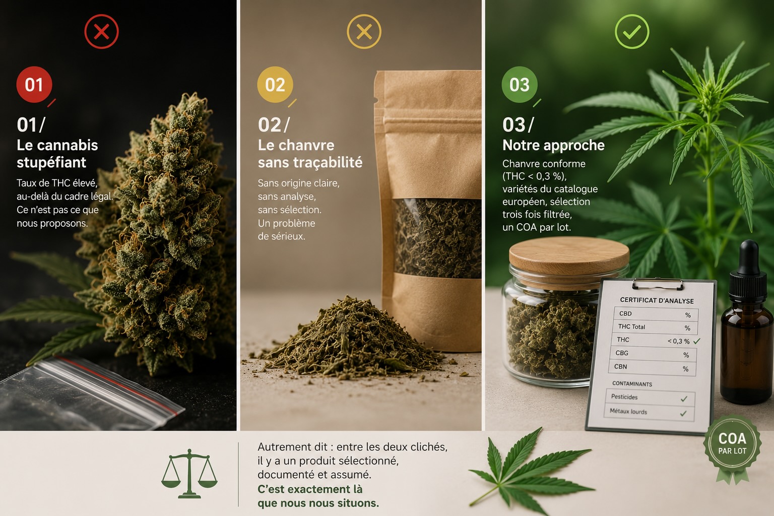 Comprendre le CBD - Analyse et certificat d'analyse (COA) pour valider la qualité d'un CBD