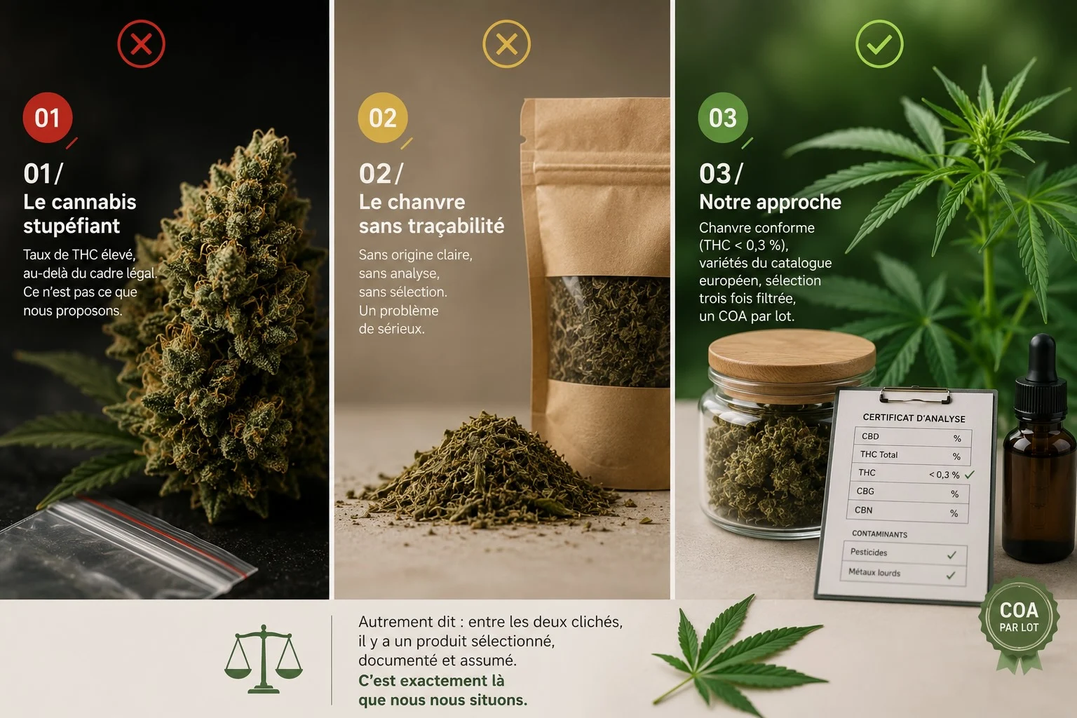 Comprendre le CBD - Analyse et certificat d'analyse (COA) pour valider la qualité d'un CBD